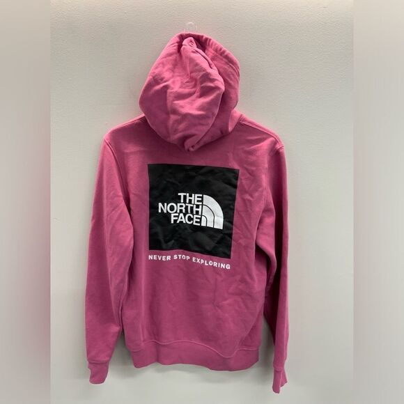 The North Face Men’s Pullover Hoodie Pink Size Small - Picture 2 of 3
